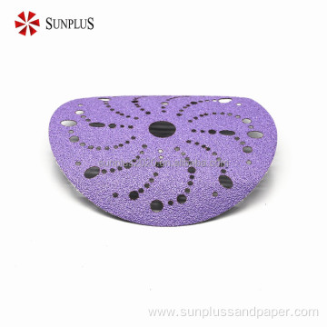 German Ceramic Sanding Disc Purple Film Sand Paper